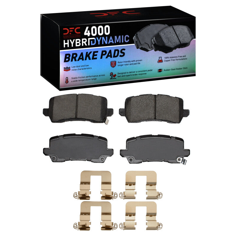 DFC DFC 4000 HybriDynamic Brake Pads Brakes, Rotors & Pads Brake Pads - OE main image