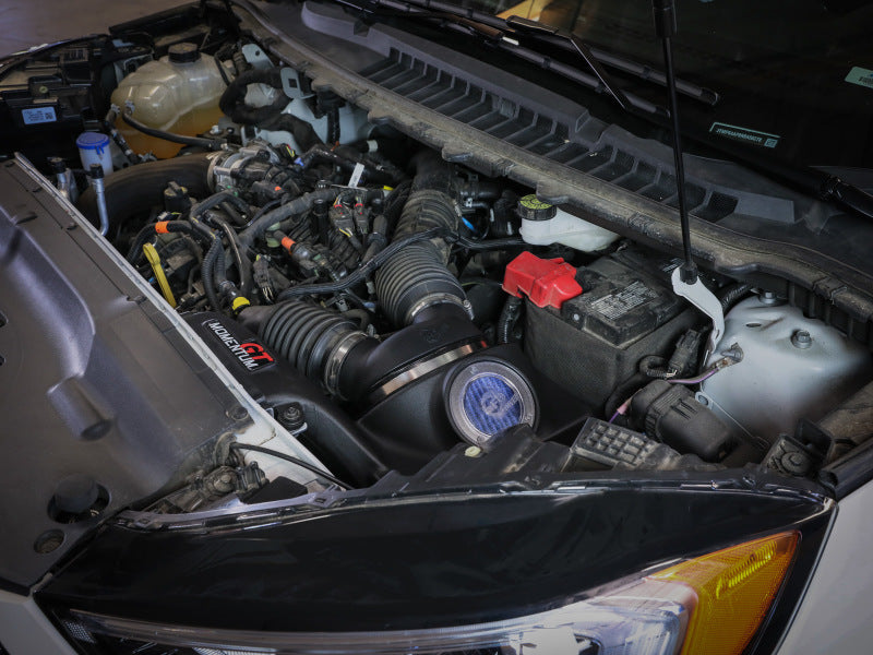 aFe Momentum GT Pro 5R Cold Air Intake System 19-23 Ford Edge ST V6-2.7L (tt) 50-70094R 50-70094R Photo - Mounted