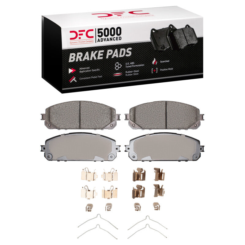 DFC DFC 5000 Advanced Ceramic Brake Pads Brakes, Rotors & Pads Brake Pads - OE main image