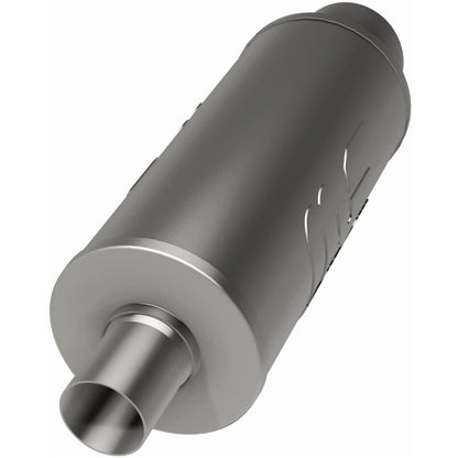 MagnaFlow 6" Round Center/Center Performance Muffler With Tip 14821 Photo - out of package