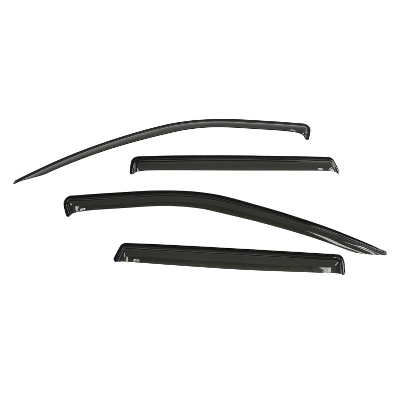 Westin 2014-2018 Jeep Cherokee Wade Slim Wind Deflector 4pc - Smoke 72-51488 72-51488 Photo - Primary