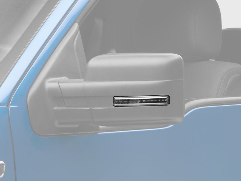 Raxiom 09-14 Ford F-150 Axial Series LED Sequential Mirror Mounted Turn Signals- Smoked T578177 T578177 Photo - Primary