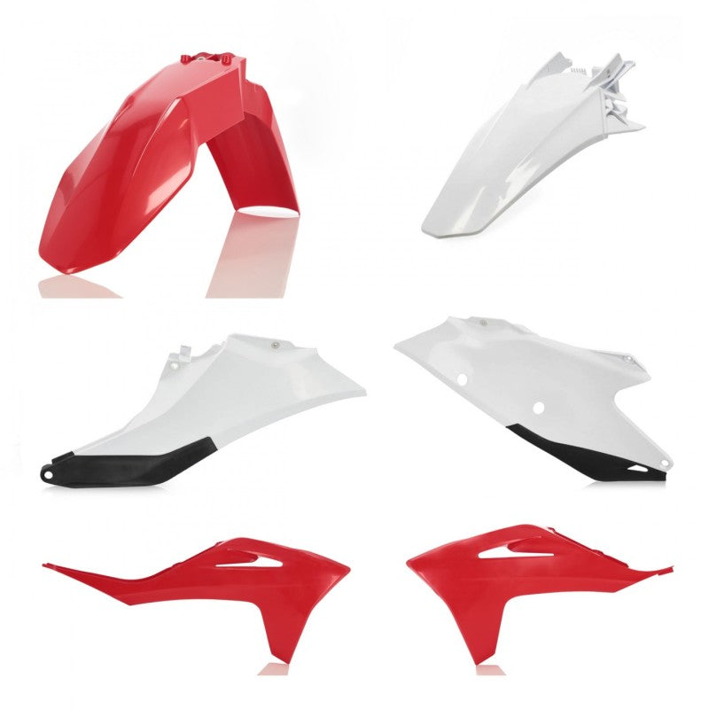 Acerbis 21-23 GasGas MC125/250F/450F/ EX300/250F/350F/450F Plastic Kit - Red/White 2872781005 2872781005 Photo - Primary