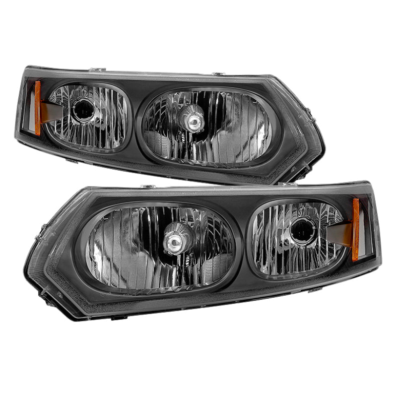 SPYDER xTune Saturn ION Sedan only 03-07 OEM Style Headlights - Black HD-JH-SAION-4D-BK 9035685 9035685 Photo - Primary