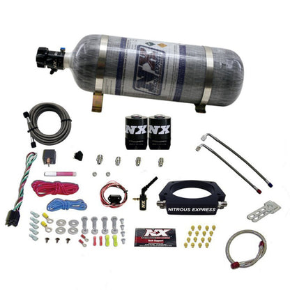 Nitrous Express 2014+ GM 6.2L Truck Nitrous Plate Kit (35-300HP) w/Composite Bottle 20937-12 20937-12 Photo - Primary
