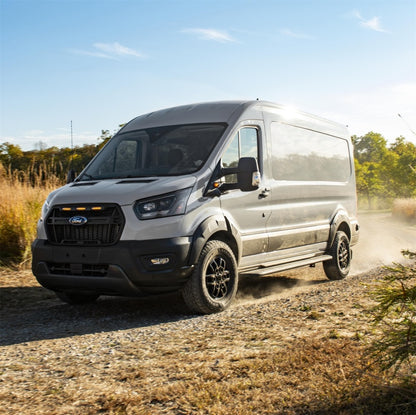 Ford Racing 2022+ Transit 16in Matte Black Wheel Kit M-1007K-T16MB M-1007K-T16MB Photo - Mounted