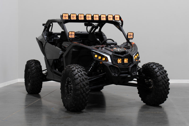 Diode Dynamics 17-24 Can-Am Maverick X3 SS5 Sport CrossLink Roof Lightbar Kit - Yellow Combo DD7891 DD7891 User 3