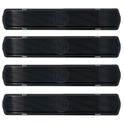 KC HiLiTES M-Rack Roof Rack 07-21 Toyota Tundra CrewMax w/50in. Pro6 Light Bar & Side Blackout Plate 92164