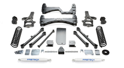 Fabtech 6" Basic System w/ Rear Performance Shocks K3055 Photo - Primary