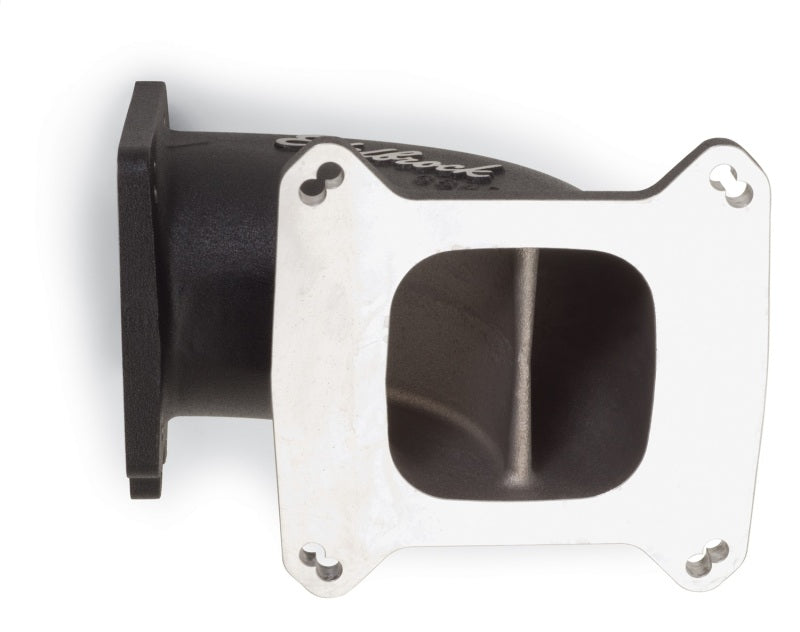 Edelbrock High Flow Intake Elbow, 95mm Throttle Body To Square-bore Flange 38493 Photo - Unmounted