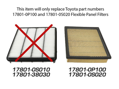 aFe Magnum Flow Pro 5R Air Filter - Toyota Tundra 14-16 30-10247 Technical Bulletin