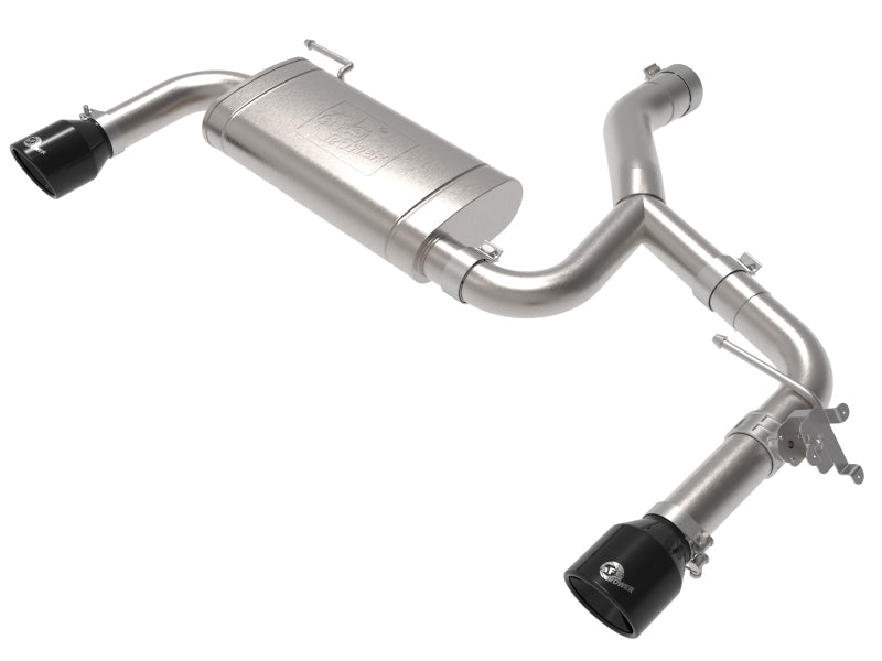 aFe MACHForce XP Exhausts Axle-Back 15-21 BMW X1 2.0L (t) (SS w/Black Tips) 49-36349-B 49-36349-B Photo - Primary
