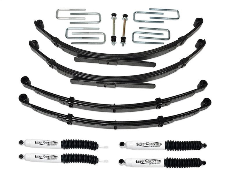 Tuff Country 79-85 Toyota Truck 4x4 3.5in Lift Kit with Rear Leaf Springs (SX6000 Shocks) 53701KH