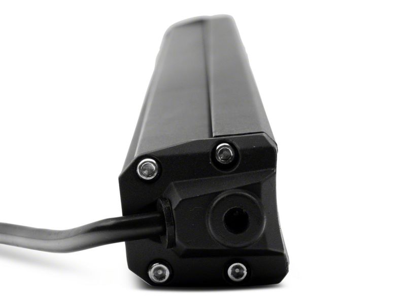 Raxiom 18-23 Jeep Wrangler JL Axial Series 30-In Single Row LED Light Bar w/ Hood Mounting Brackets J139109 J139109 Photo - Close Up