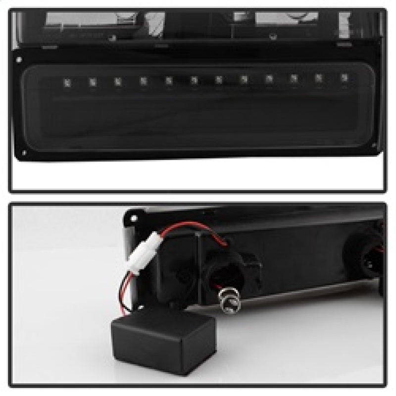 SPYDER Xtune 92-94 Blazer Full Size Corner/LED Bumper Headlights Black HD-JH-CCK88-LED-AM-BK-SET 5069542 5069542 Photo - Unmounted