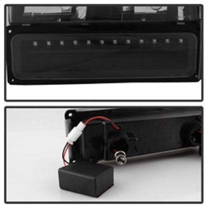 SPYDER Xtune 92-94 Blazer Full Size Corner/LED Bumper Headlights Black HD-JH-CCK88-LED-AM-BK-SET 5069542 5069542 Photo - Unmounted