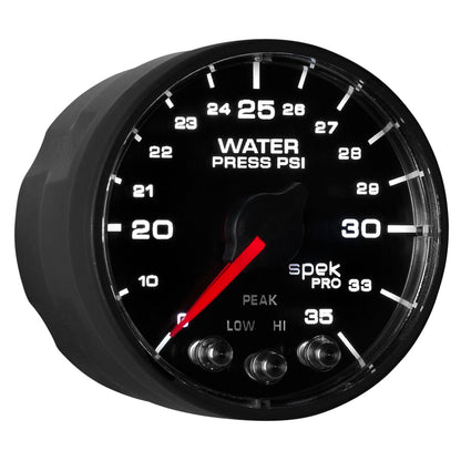 Autometer Spek-Pro - Nascar 2-1/16in Water Press 0- 35 psi Bfb Sp P543328-N1 P543328-N1 User 7