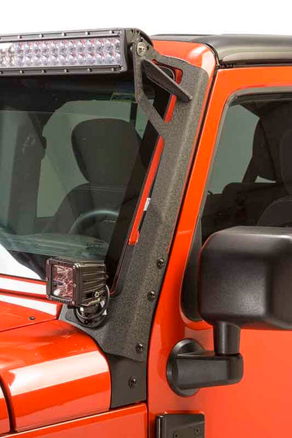 Fishbone Offroad 07-18 Jeep Wrangler JK 52In Light Bar Bracket FB21014 FB21014 Photo - lifestyle view
