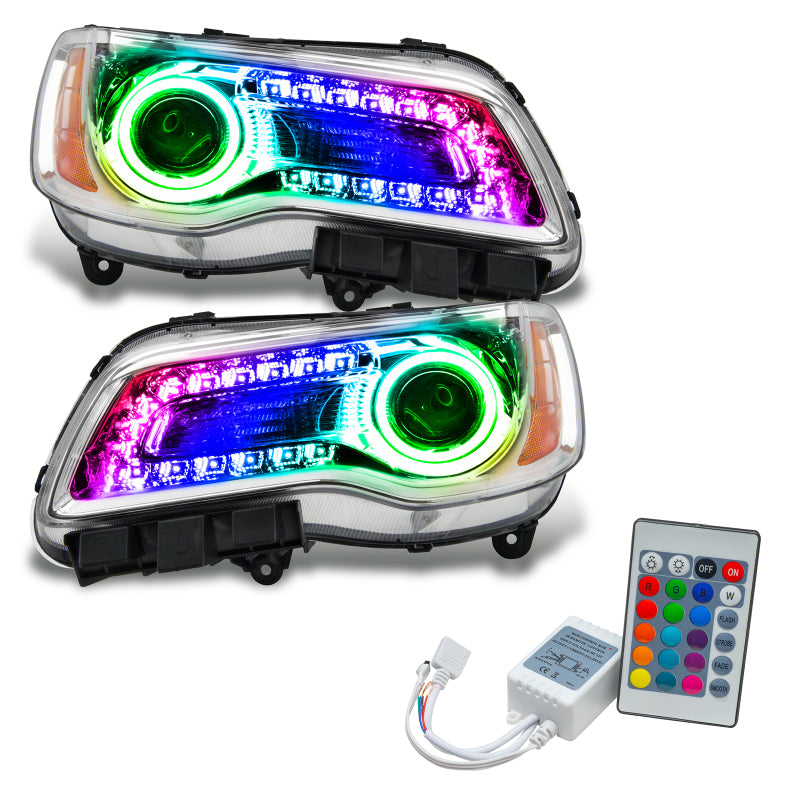 ORACLE Lighting Oracle 11-14 Chrysler 300C SMD HL - Chrome - NON HID - ColorSHIFT DRL w/ Simple Controller 7730-504 7730-504 Photo - Primary