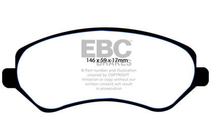 EBC Disc Brake Pad Set DP61612 Photo - Primary