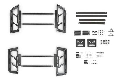 DV8 Offroad 07-23 Toyota Tundra / 09-23 Ford F150 Raptor MTO Series Bed Rack -  2pc Adj. RRUN-03 RRUN-03 Photo - Unmounted