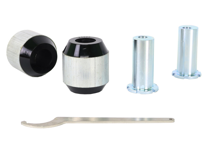 Whiteline 18-23 Kia Stinger Front Control Arm Lower Bushing Kit Double Offset KCA500 KCA500 Photo - out of package