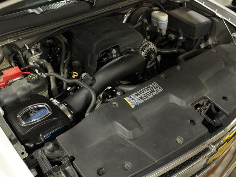 aFe Momentum GT Pro 5R Cold Air Intake System: GM Silverado/Sierra 09-13 V 54-74103 Photo - Mounted