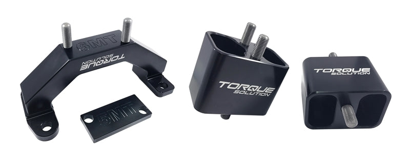 Torque Solution Solid Billet Engine & Transmission Mounts: Subaru WRX 2002-2014 / STi 2004-2017 TS-SU-250SB Photo - Primary