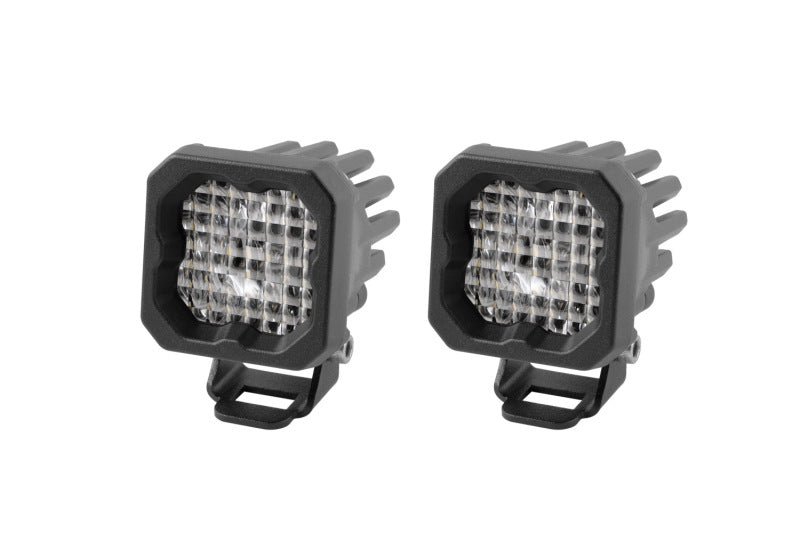 Diode Dynamics Stage Series C1 LED Pod Sport - White Wide Standard RBL (Pair) DD6441P DD6441P Photo - Primary