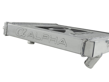 Skunk2 Alpha Series Radiator 88-91 Honda Civic/CRX (Half Size) (Dual Core) 349-05-1550 Photo - Unmounted
