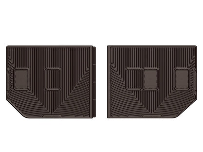 WeatherTech 2007-2010 Cadillac ESV Rear Rubber Mats - Cocoa W264CO W264CO Photo - Primary