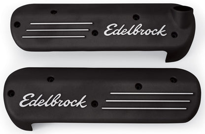 Edelbrock Coil Cover Gm Gen 3 Ls1; Black Coated 41183 Photo - Primary