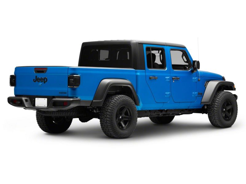 Raxiom 20-23 Jeep Gladiator JT w/ Factory Halogen LED Tail Lights- Blk Housing (Smoked Lens) JG10490 JG10490 Photo - Close Up