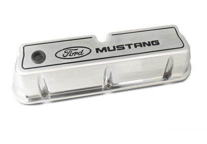 Ford Die Cast Alm Valve Cover Set w/Mustang Logo FRD302-030 302-030 Photo - Unmounted