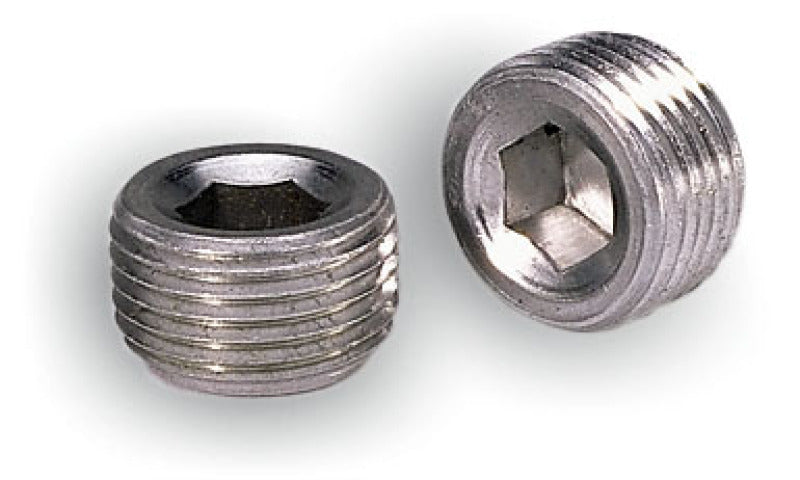 Moroso Aluminum Pipe Plugs, 3/8"NPT Thread 37812 Photo - Primary