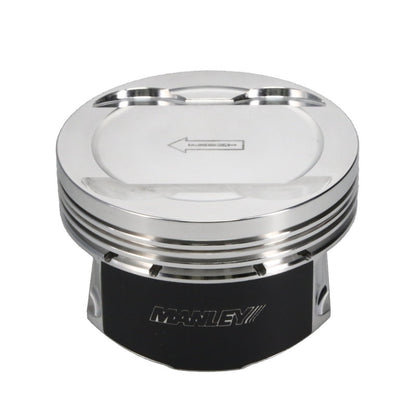 Manley Ford 3.7L Cyclone 3.760in Bore 1.239in Comp Height +2.0cc Dish Piston Set - Extreme Duty 599600CE-6 599600CE-6 User 5