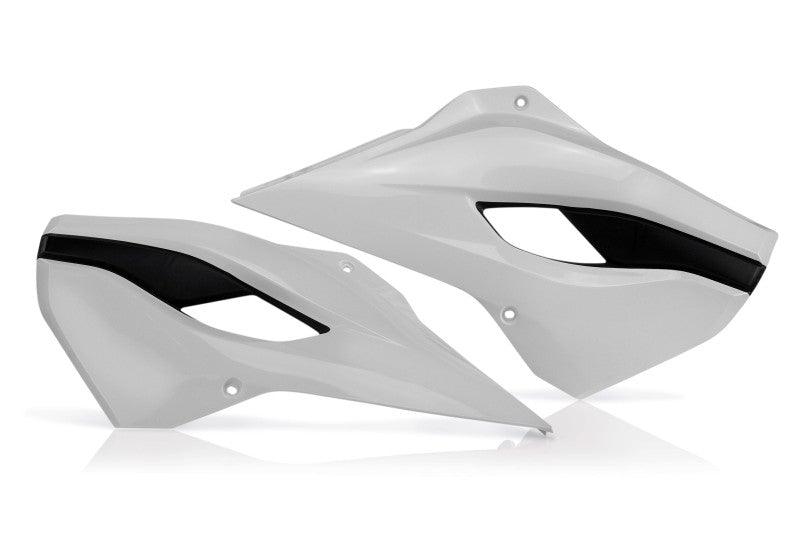 Acerbis 14-16 Husqvarna FC250-450/ TC125/ TC250/ TE125-300/ FE250-501 Radiator Shroud - White/Black 2393410002 2393410002 Photo - Primary