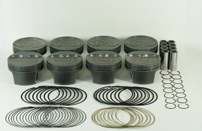 Mahle MS Piston Sets 358c.i. 4.040bore 3.480/3.500stk 5.7rod 1.55c/h 0.927pin -20ccvol 485g 8.9c/r 930210140 930210140 Photo - Primary