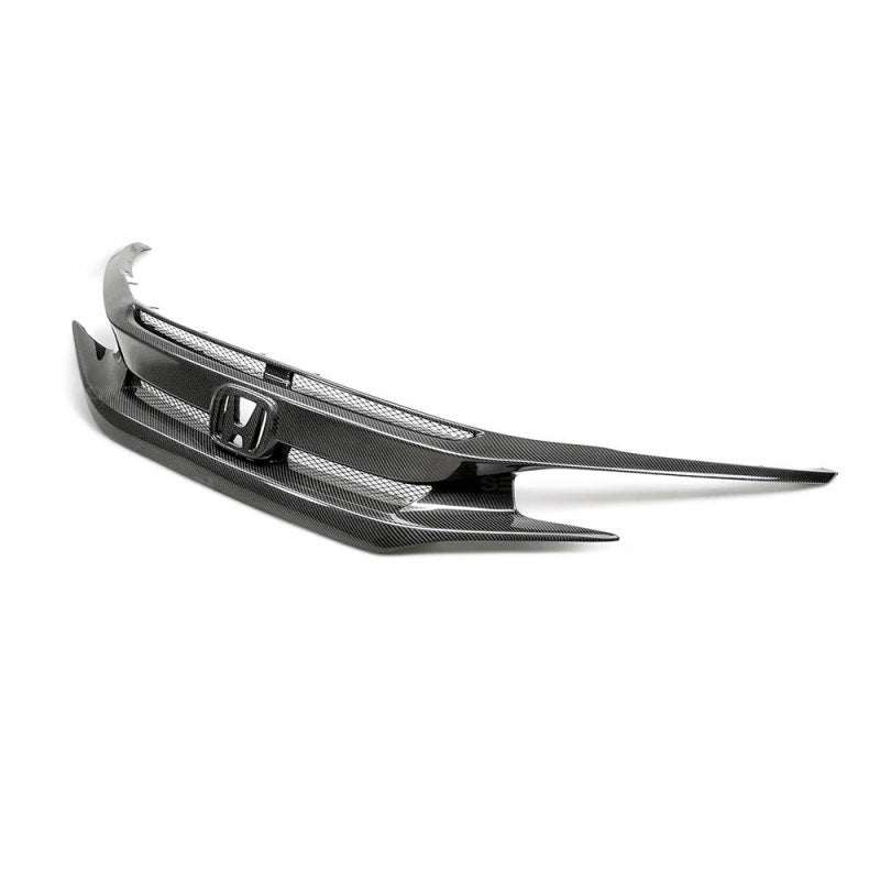 Seibon 16-18 Honda Civic OEM-Style Carbon Fiber Front Grill FG16HDCV4D FG16HDCV4D Photo - Primary