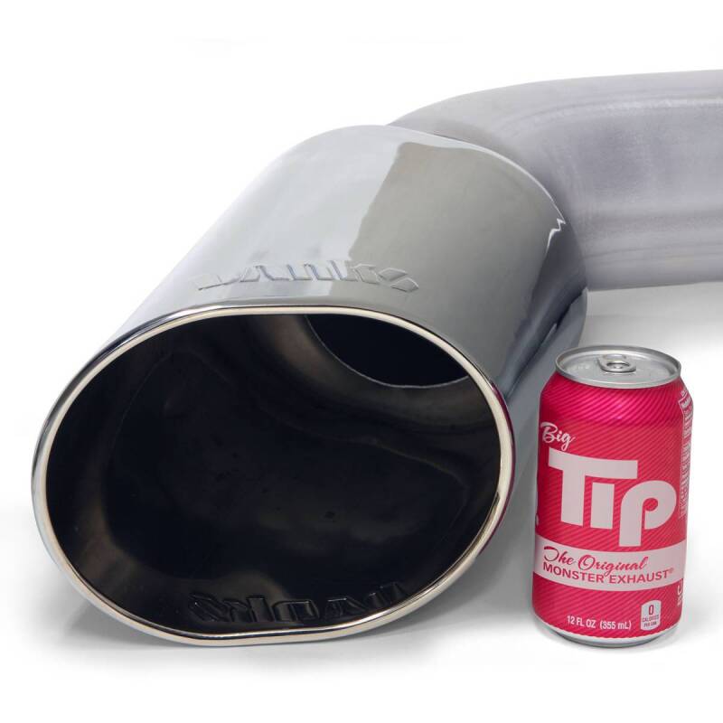 Banks Power 19-23 Ram 6.7L CCLB MSAL Monster Exhaust System - SS Single Exhaust w/ Chrome Tip 49808 49808 User 3