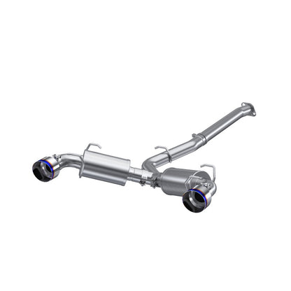 MBRP 13-22 Subaru BRZ 2.0L/ 2.4L 3in Dual Split Rear Cat Back w/Burnt End Tips- T304 S48043BE S48043BE Photo - Primary