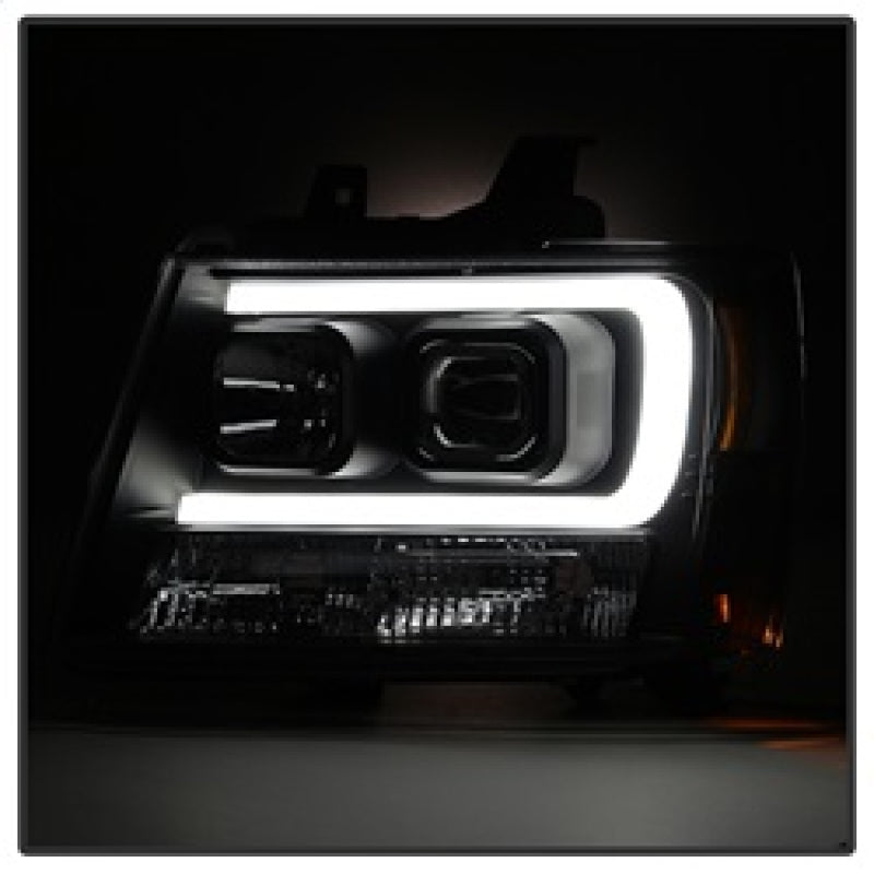 Spyder 07-14 Chevy Suburban/1500/2500/Tahoe V2 Projector Headlights Blk PRO-YD-CSUB07V2-DRL-BK 5082565 5082565 Photo - Unmounted