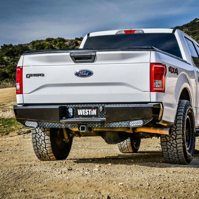 Westin 15-20 Ford F-150 HDX Bandit Rear Bumper - Black 58-341105 58-341105 Photo - Mounted