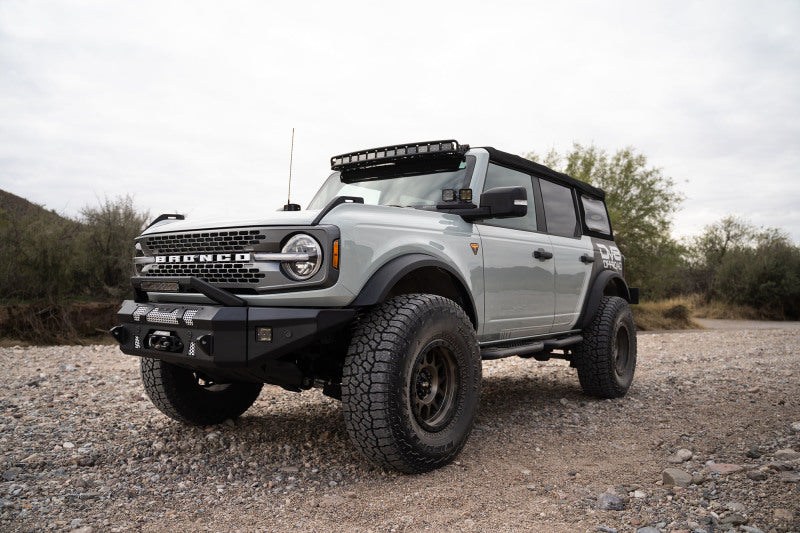 DV8 Offroad DV8 21+ Ford Bronco Curved Light Bracket for 12 3in. Pod Lights LBBR-03 LBBR-03 Photo - lifestyle view