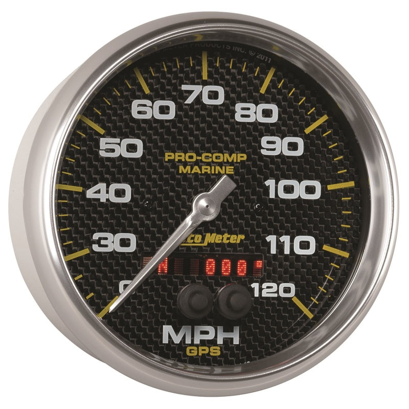 AutoMeter Marine Carbon Fiber 5in 120mph GPS Speedometer 200646-40 200646-40 User 3