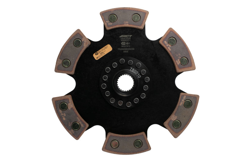 ACT Acura/Honda J30/J32 6 Pad Rigid Race Disc 6240010-1 6240010-1 Photo - Primary