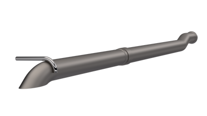 QTP 2018+ Jeep Wrangler JL 304SS Eliminator Cat-Back Crawler Exhaust w/Turn Down Exit 725018 725018 Photo - Primary