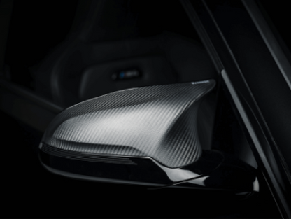 Akrapovic 2014+ BMW M3 (F80) Carbon Fiber Mirror Cap Set - Matte WM-BM/CA/2/M WM-BM/CA/2/M Photo - Primary