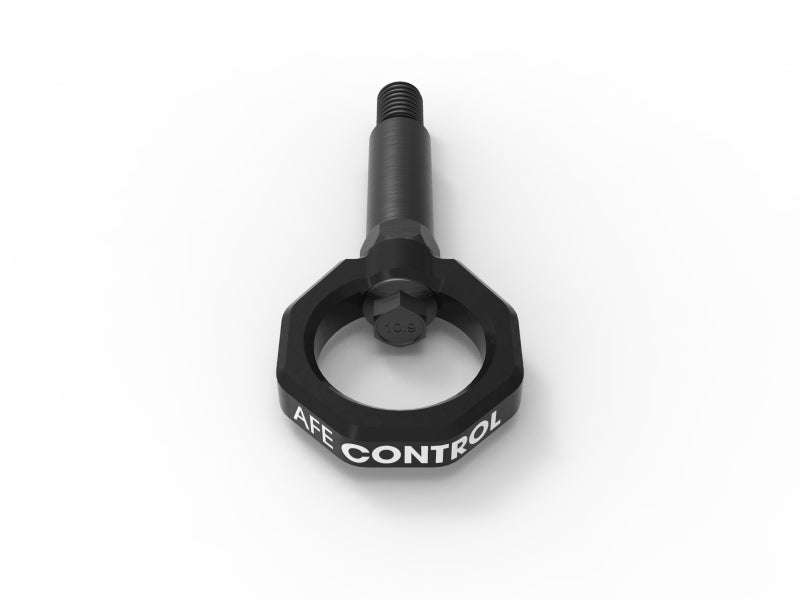aFe Control Front Tow Hook Black 20-21 Toyota GR Supra (A90) 450-721001-B 450-721001-B Photo - Unmounted