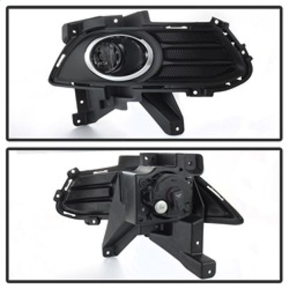 Spyder 13-16 Ford Fusion OEM Fog Lights w/Switch & Cover - Clear (FL-FFUS13-C) 5085009 5085009 Photo - Unmounted